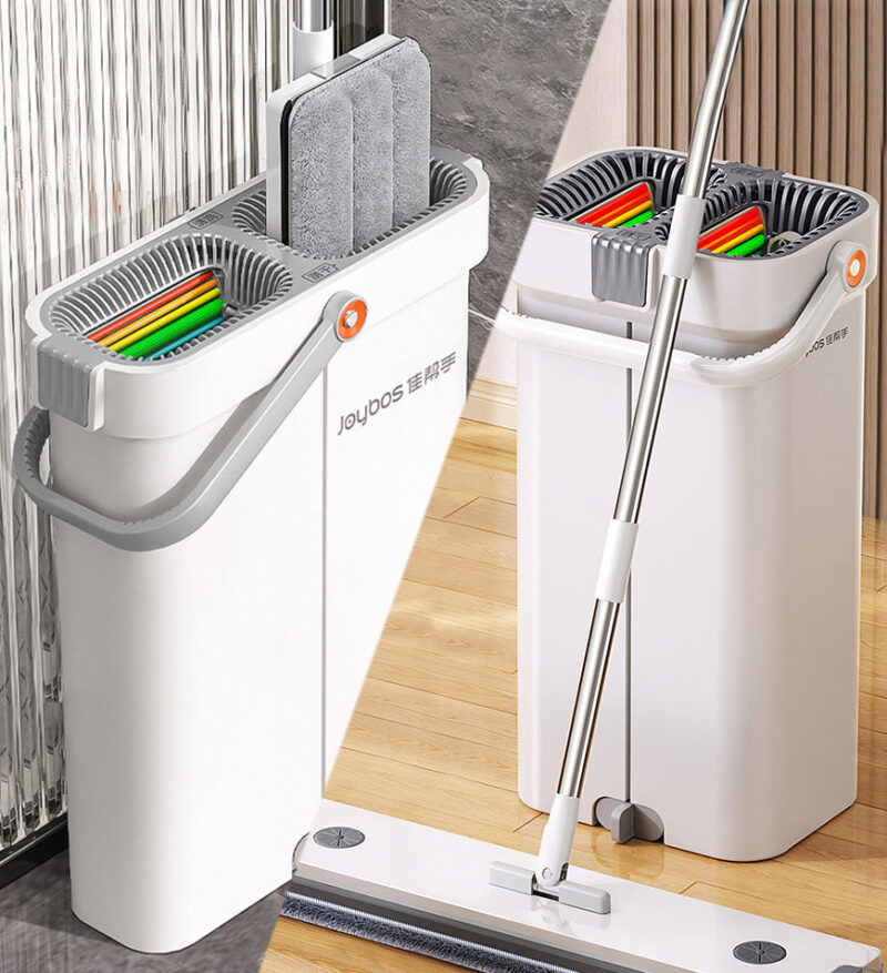Joybos®Free-Press Colorful Mop Bucket and Wringer Combo - Image 2