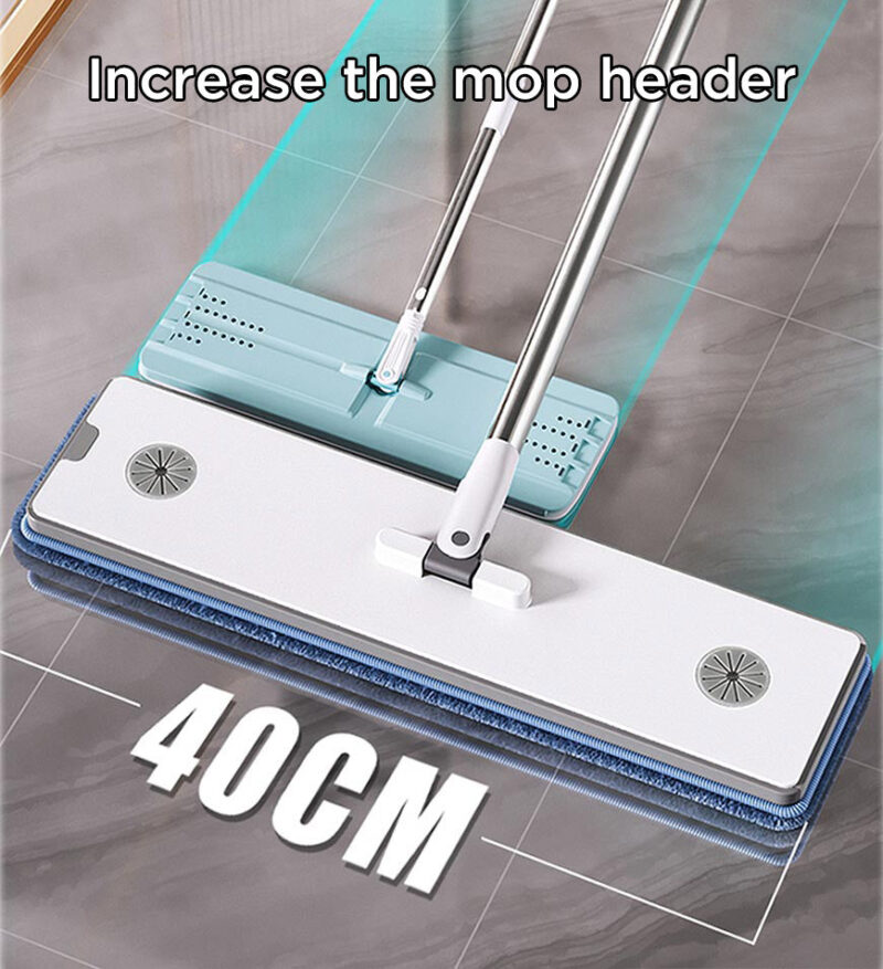 Joybos® Home Cleaning Flat Floor Mop and Bucket with Wringer Set - Image 3