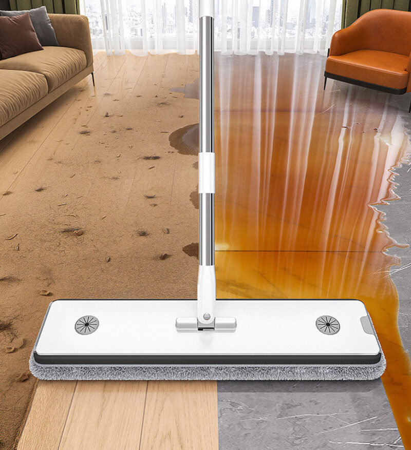 Joybos®Flat Floor Mop and Bucket Set with Aluminum Handle - Image 6
