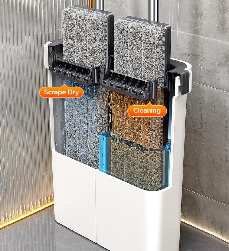 Joybos® Mop And Bucket With Wringer Set For All Floor And Windows Z86 - Image 5
