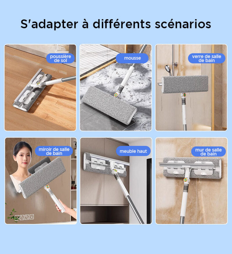 Joybos® Professional Multi-Use Rotatable Squeegee Window Cleaning Wiper Z63 - Image 7