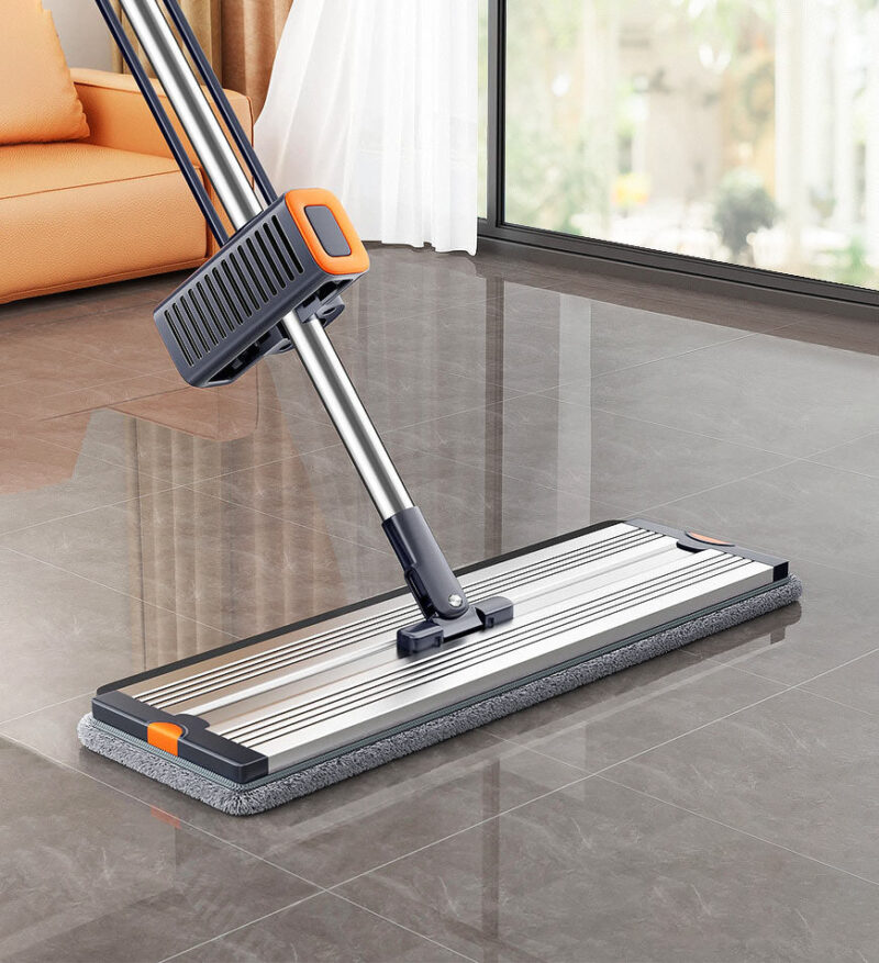 Joybos® Rotating Large Flat Mop Set With Dewatering Scraper Z147 - Image 4