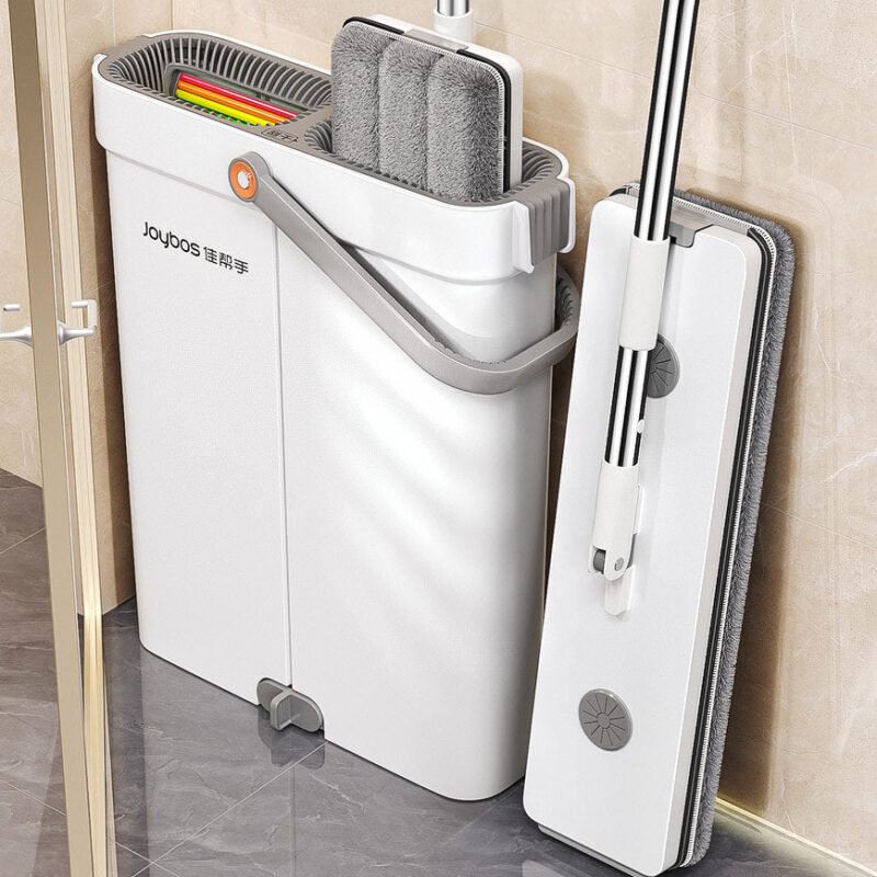 Joybos® 2 Pcs Large Flat Floor Mop and Bucket Set With Upgrade Wringer Set Z41