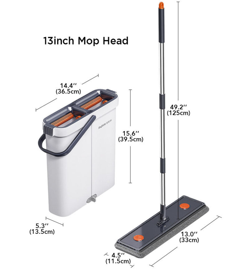 Joybos® Mop And Bucket With Wringer Set For All Floor And Windows Z86 - Image 12