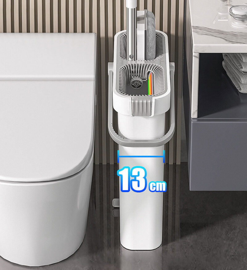 Joybos®Flat Floor Mop and Bucket Set with Aluminum Handle - Image 5