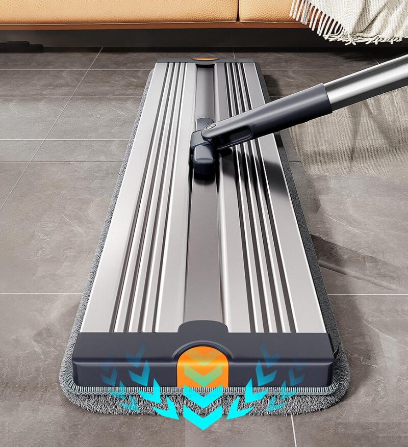 Joybos® Rotating Large Flat Mop Set With Dewatering Scraper Z147 - Image 5