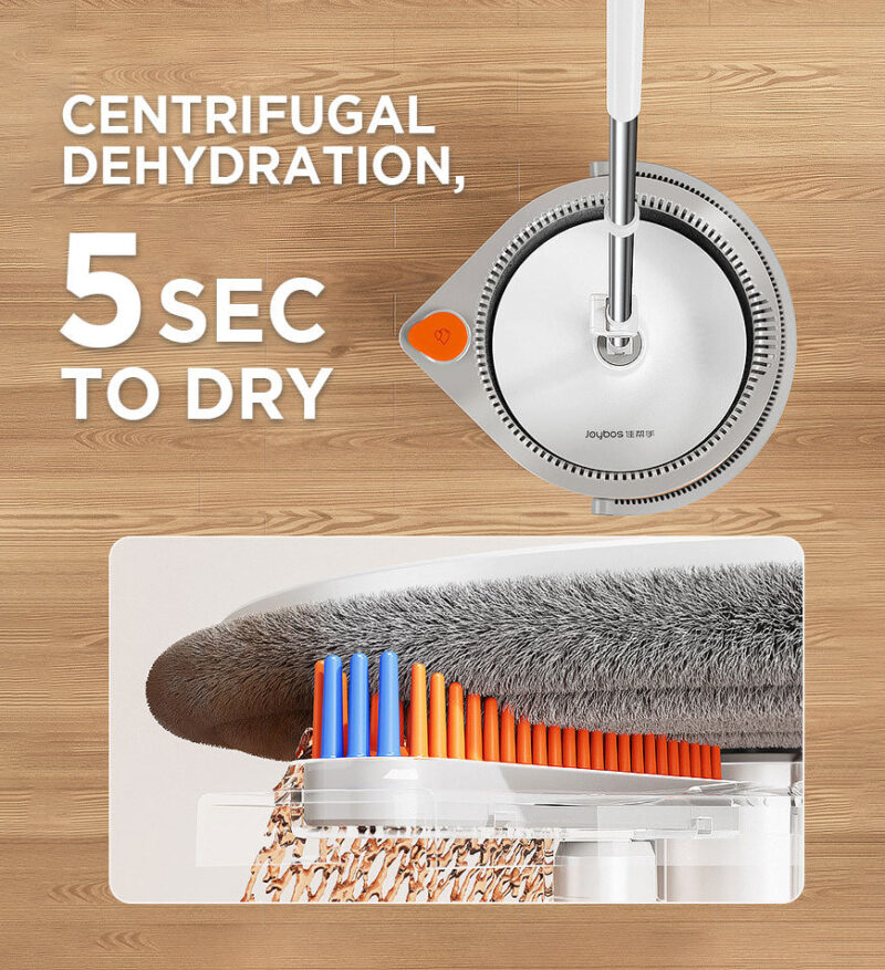 Joybos® Easy Washing Round Spin Mop & Bucket System - Image 7
