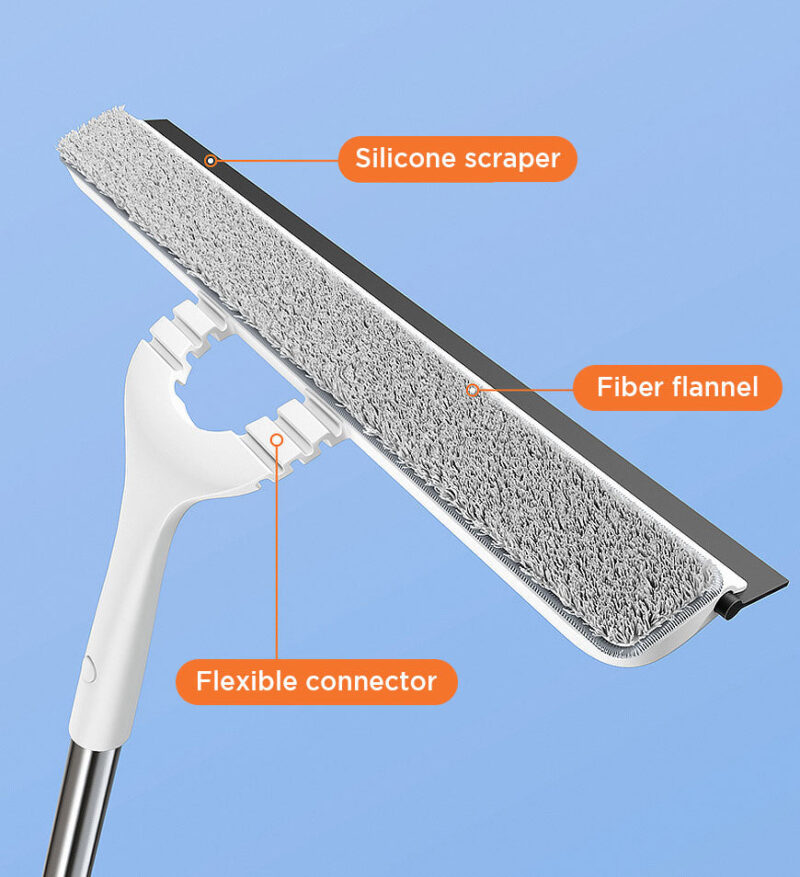 Joybos® 2 In 1 Window Cleaning Combo Tool With 43 Inch Extension Pole Z34 - Image 5