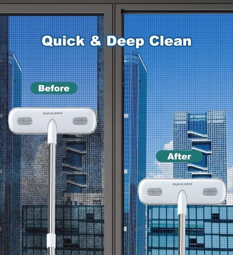 Joybos® 2 in 1 Extended Cleaning Brush for Window Screens, Carpets, Sofas Z89 - Image 11
