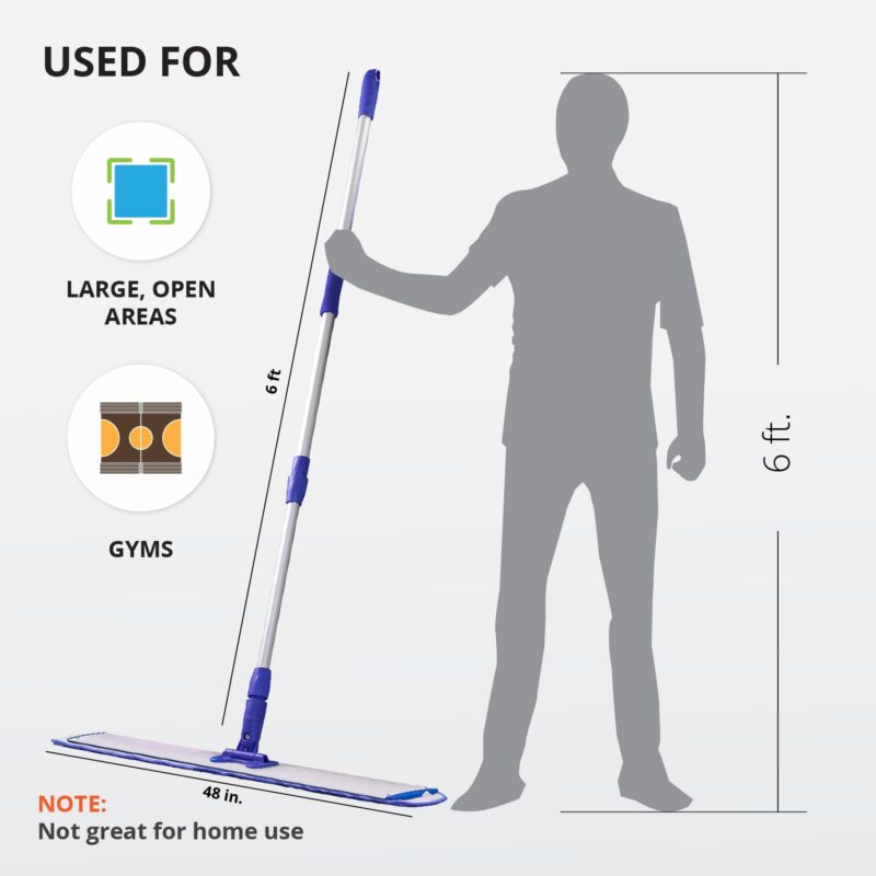 48" Heavy Duty Microfiber Mop Frame - Image 3